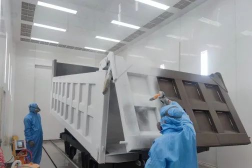 又一大企噴粉線順利運(yùn)行！