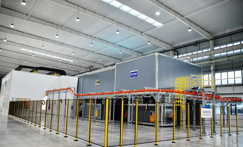 項(xiàng)目一期即將竣工投產(chǎn)！引進(jìn)國(guó)全自動(dòng)靜電粉末噴涂等6條生產(chǎn)線